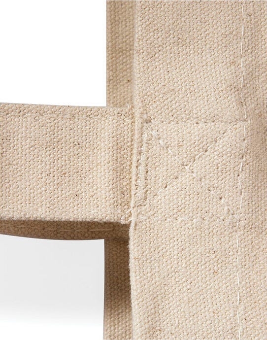 Quadra QD23 Canvas Classic Shopper - Natural
