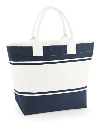 Quadra QD26 Canvas Deck Bag - French Navy/Off White
