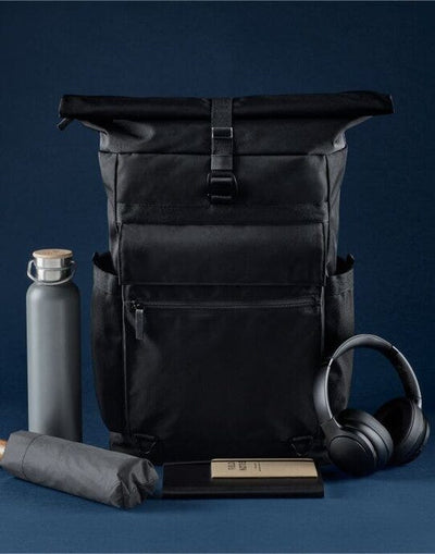 Quadra QD275 Axis Roll Top Backpack - Black