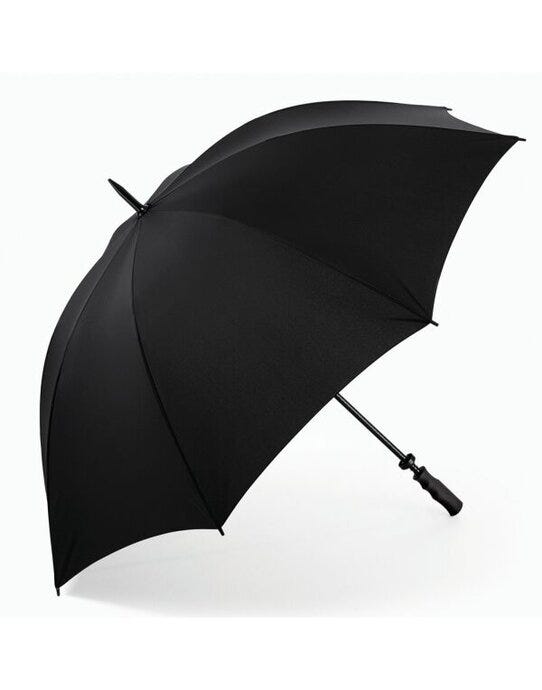 Quadra QD360 Pro Golf Umbrella - Black