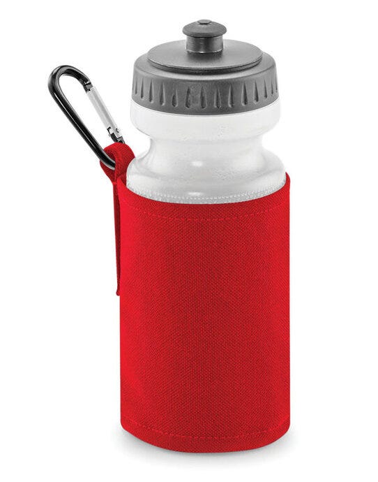 Quadra QD440 Water Bottle And Holder - Classic Red