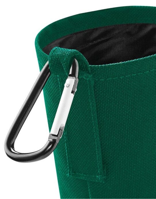 Quadra QD440 Water Bottle And Holder - Bottle Green