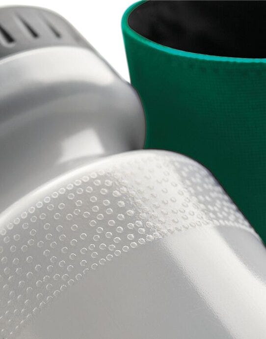Quadra QD440 Water Bottle And Holder - Bottle Green