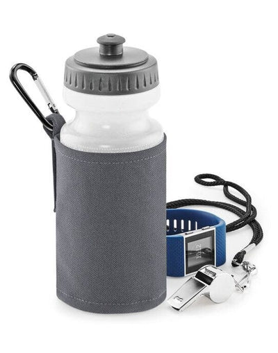 Quadra QD440 Water Bottle And Holder - Graphite Grey