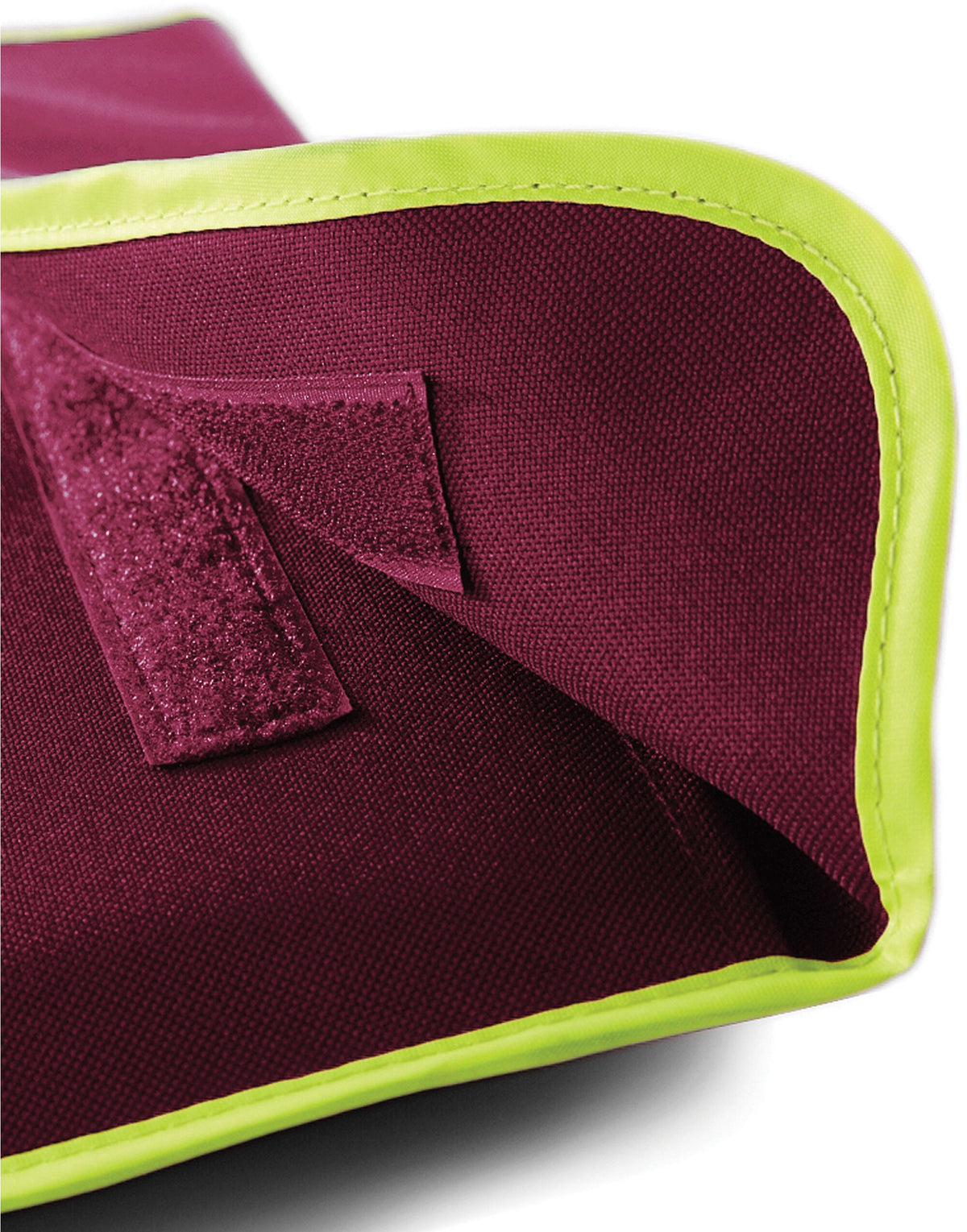 Quadra QD452 Enhanced-Viz Book Bag - Burgundy