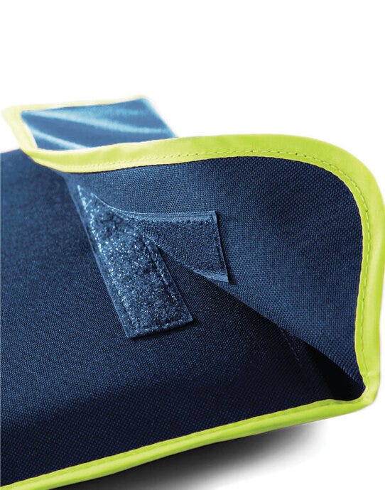Quadra QD452 Enhanced-Viz Book Bag - French Navy