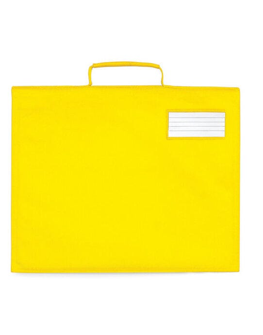 Quadra QD456 Classic Book Bag - Yellow