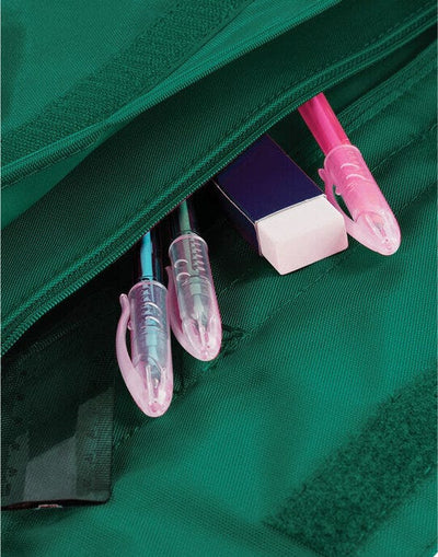 Quadra QD457 Junior Book Bag With Strap - Bottle Green