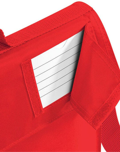 Quadra QD457 Junior Book Bag With Strap - Bright Red