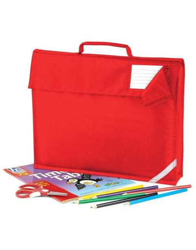 Quadra QD51 Junior Book Bag - Bright Red