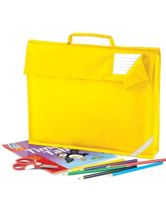 Quadra QD51 Junior Book Bag - Yellow