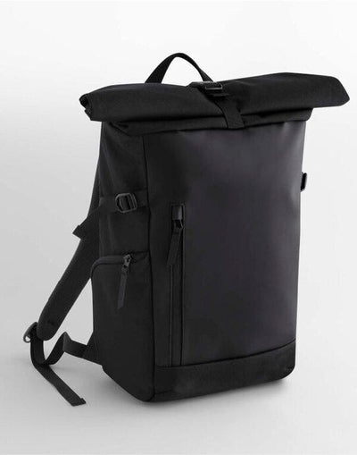 Quadra QD543 Zurich Roll-Top Backpack - Black