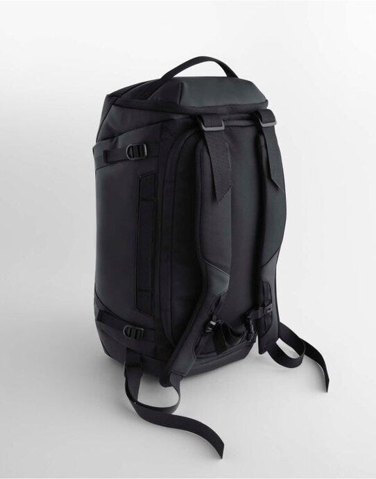 Quadra QD544 Zurich 35 Litre Hybrid Holdall - Black
