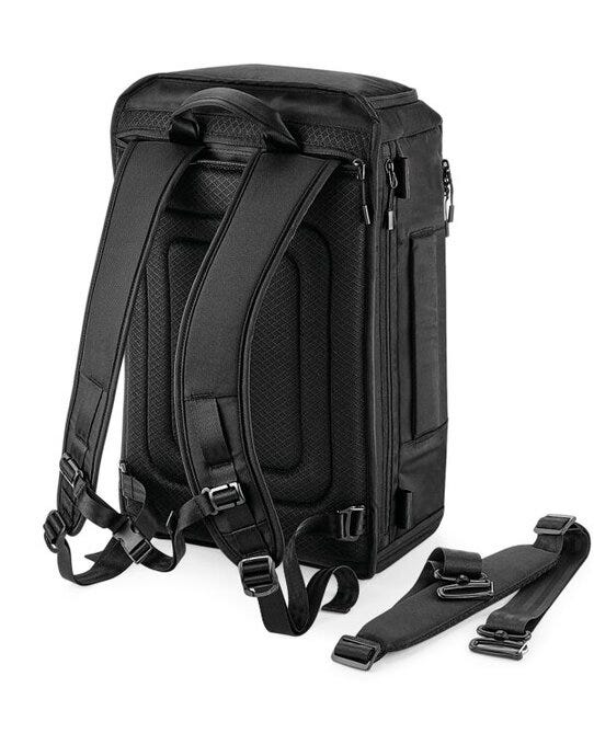 Quadra QD568 Pitch Black 72 Hour Weekender - Black