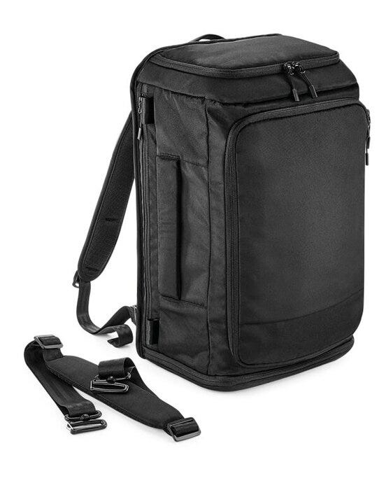 Quadra QD568 Pitch Black 72 Hour Weekender - Black