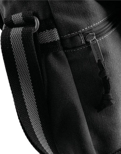Quadra QD610 Vintage Canvas Despatch Bag - Vintage Black