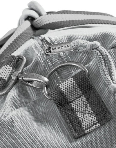 Quadra QD613 Desert Canvas Holdall - Vintage Light Grey