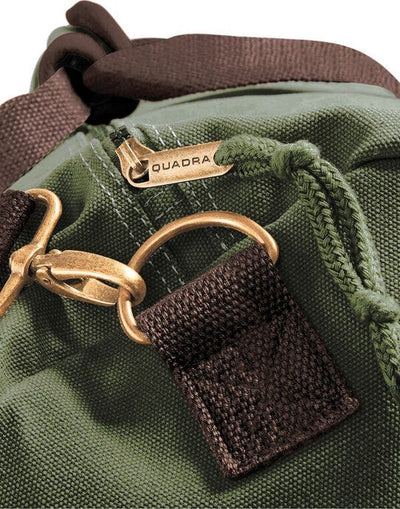 Quadra QD613 Desert Canvas Holdall - Vintage Military Green