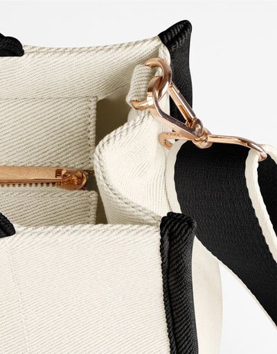 Quadra QD632 Puerto Medium Tote - Natural/Black