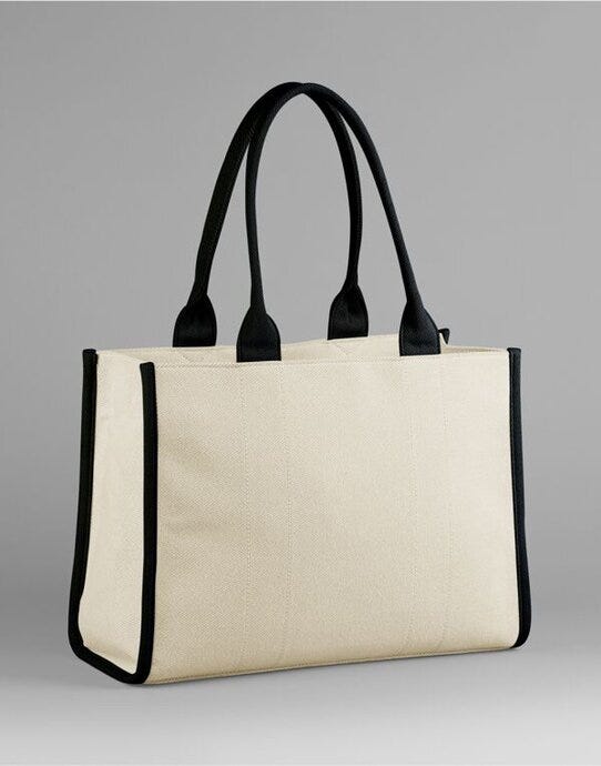 Quadra QD633 Puerto Large Tote - Natural/Black