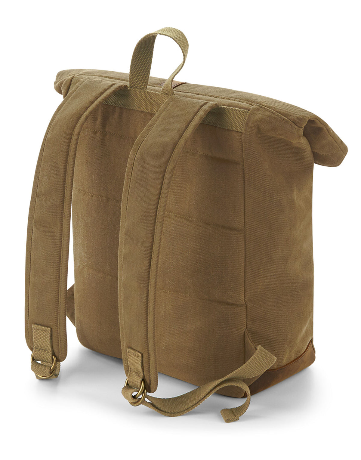 Quadra QD655 Heritage Waxed Canvas Backpack - Desert Sand