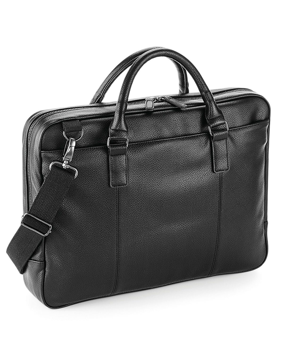 Quadra QD892 NuHide® Slimline Laptop Brief - Black