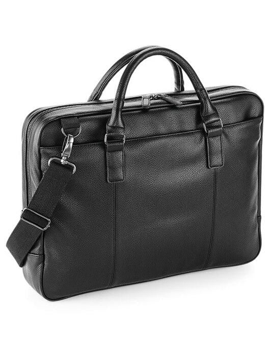 Quadra QD892 NuHide® Slimline Laptop Brief - Black