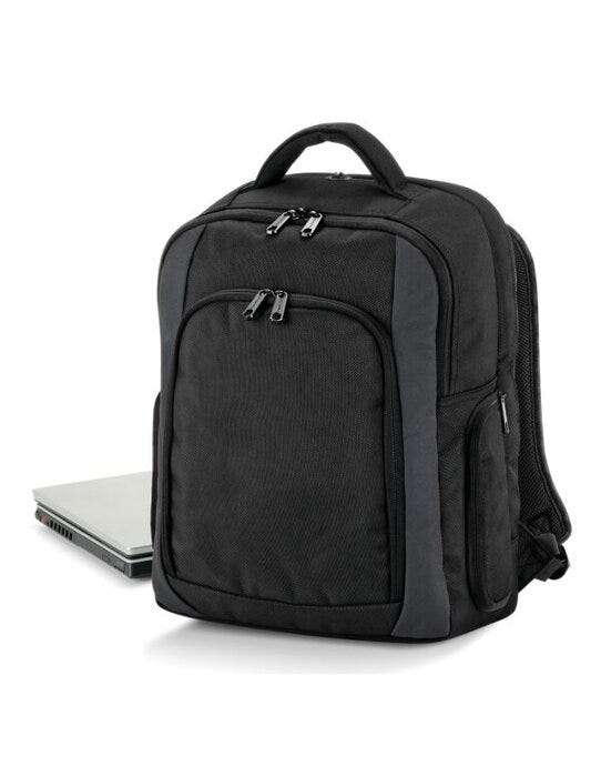 Quadra QD968 Tungsten™ Laptop Backpack - Black/Dark Graphite