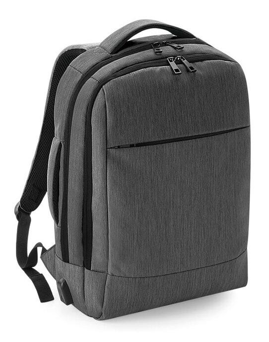 Quadra QD990 QTech Charge Convertible Backpack - Granite Marl