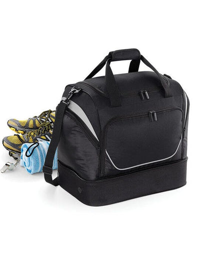 Quadra QS285 Pro Team Hardbase Holdall - Black/Light Grey