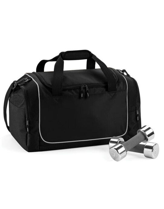 Quadra QS77 Teamwear Locker Bag - Black/Light Grey