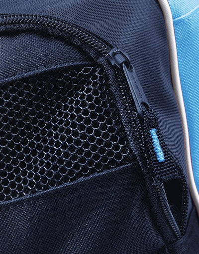 Quadra QS77 Teamwear Locker Bag - Sky/French Navy/White