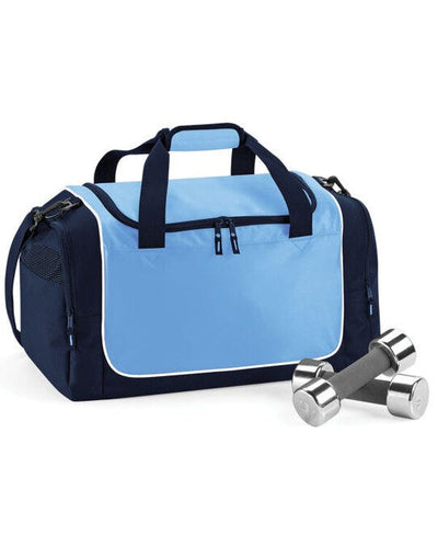 Quadra QS77 Teamwear Locker Bag - Sky/French Navy/White