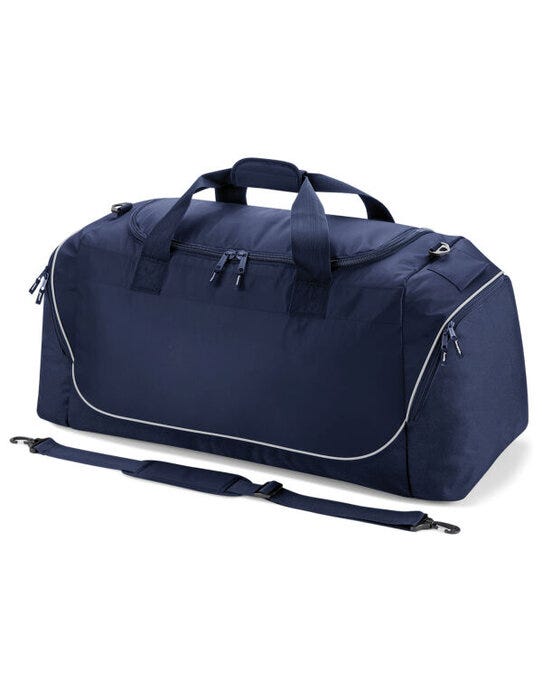 Quadra QS88 Teamwear Jumbo Kit Bag - French Navy/Light Grey