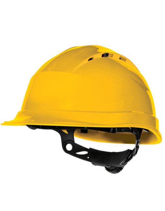 Delta Plus QUARTZ4 Quartz Rotor® Safety Helmet - Yellow