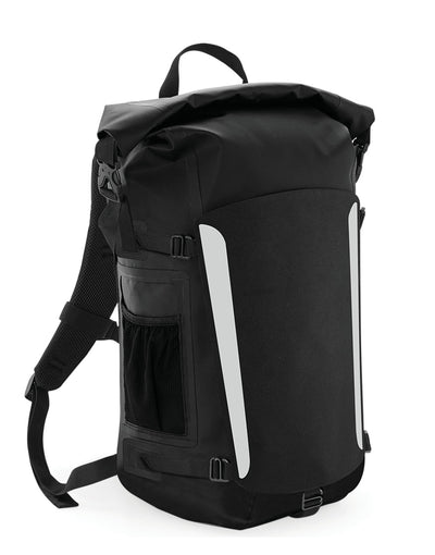 Quadra QX625 SLX® 25Litre Waterproof Backpack - Black/Black