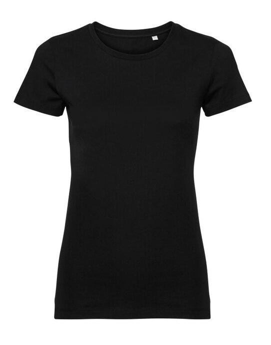 Russell Athletic Pure Organic R108F Russell Ladies Pure Organic T - Black