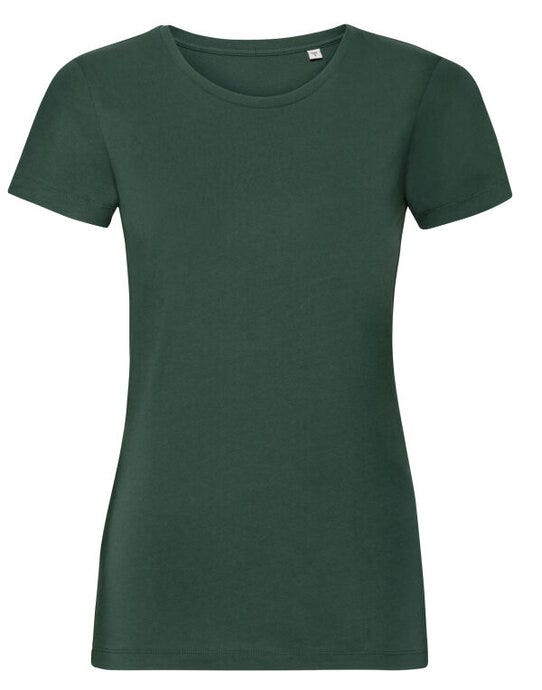 Russell Athletic Pure Organic R108F Russell Ladies Pure Organic T - Bottle Green