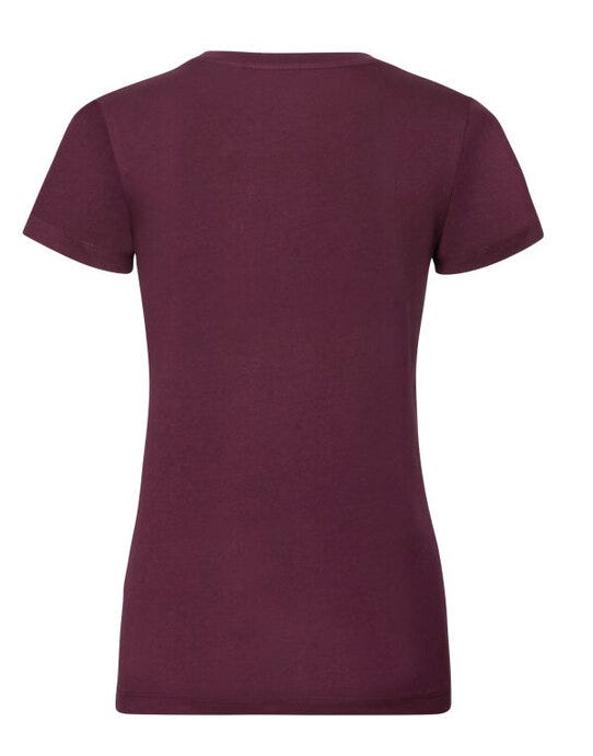 Russell Athletic Pure Organic R108F Russell Ladies Pure Organic T - Burgundy