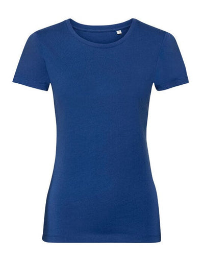 Russell Athletic Pure Organic R108F Russell Ladies Pure Organic T - Bright Royal