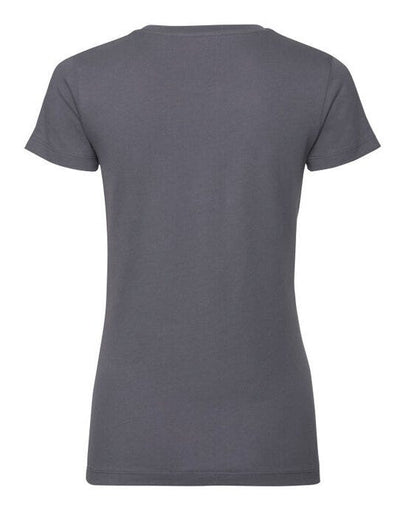 Russell Athletic Pure Organic R108F Russell Ladies Pure Organic T - Convoy Grey