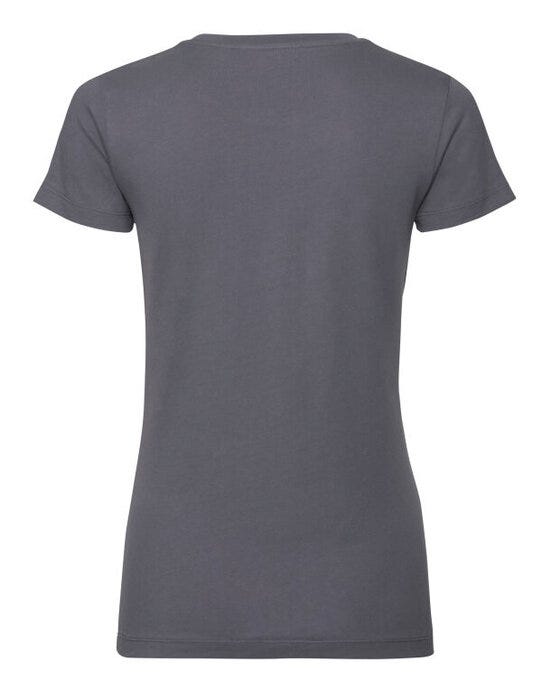 Russell Athletic Pure Organic R108F Russell Ladies Pure Organic T - Convoy Grey