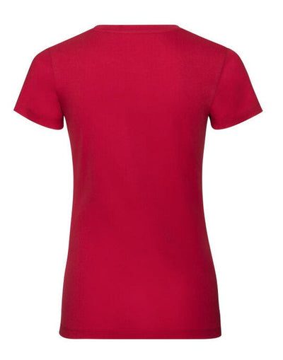 Russell Athletic Pure Organic R108F Russell Ladies Pure Organic T - Classic Red