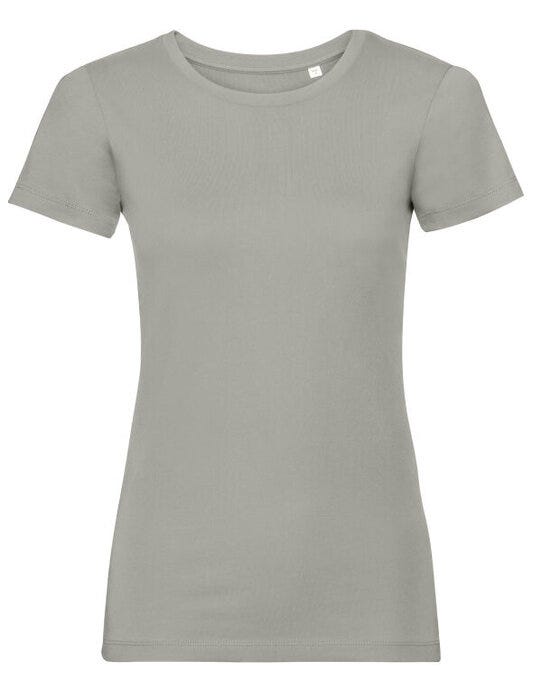 Russell Athletic Pure Organic R108F Russell Ladies Pure Organic T - Stone
