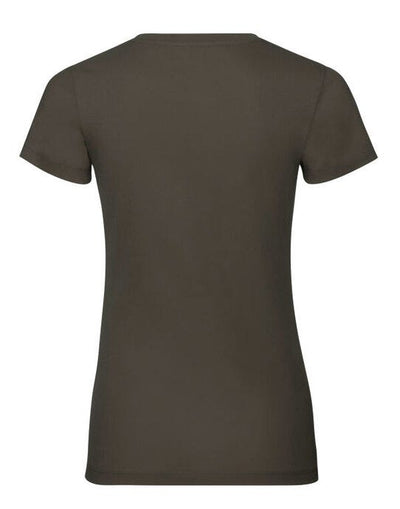 Russell Athletic Pure Organic R108F Russell Ladies Pure Organic T - Dark Olive