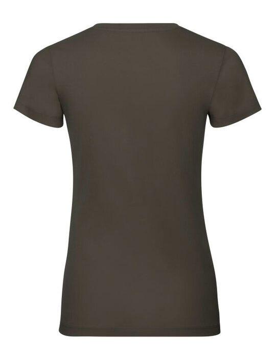 Russell Athletic Pure Organic R108F Russell Ladies Pure Organic T - Dark Olive