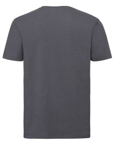 Russell Athletic Pure Organic R108M Russell Mens Pure Organic T - Convoy Grey