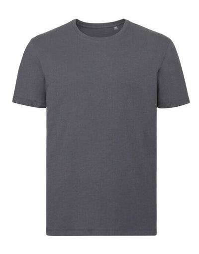 Russell Athletic Pure Organic R108M Russell Mens Pure Organic T - Convoy Grey