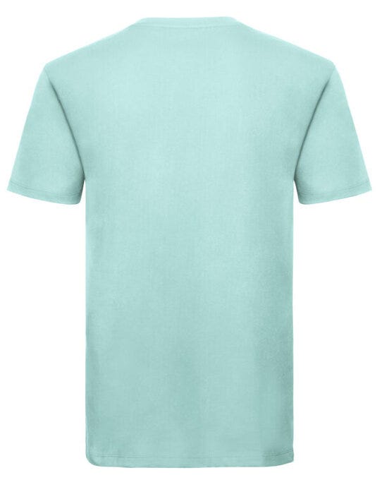 Russell Athletic Pure Organic R108M Russell Mens Pure Organic T - Aqua