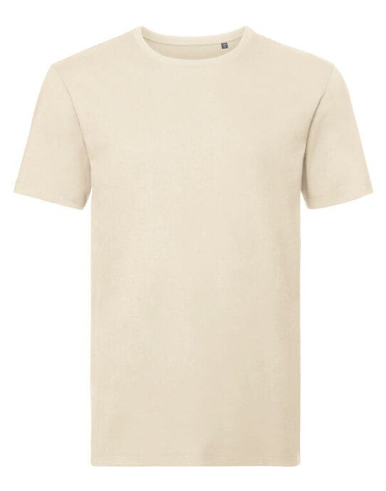 Russell Athletic Pure Organic R108M Russell Mens Pure Organic T - Natural